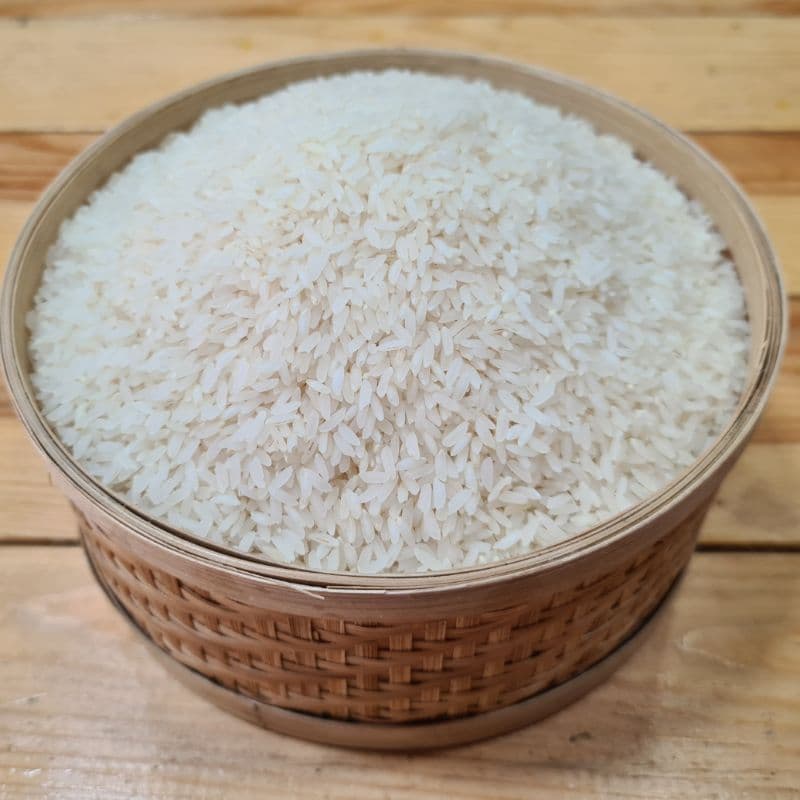 Ponni grain, close up